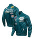 Фото #1 товара Men's Green Green Bay Packers Championship Satin Full-Snap Varsity Jacket