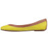 Фото #3 товара BRONX Need A Break Ballet Womens Yellow Flats Casual 64977-330