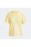 Фото #7 товара Originals 3 Stripe Kadın Sarı T-shirt
