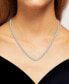 ფოტო #2 პროდუქტის Diamond 16" Collar Necklace (3 ct. t.w.) in 14k White or Yellow Gold