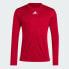 Adidas men Team Issue Long Sleeve Jersey Красный, 2XL - фото #1