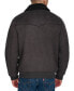 Фото #2 товара Men's Faux-Shearling Full-Zip Bomber Jacket