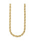 Фото #2 товара 18k Yellow Gold Textured Necklace