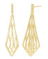 Prism Gold Plate Earrings