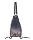 Women's Barracuda Hand Painted Clasp Closure Tote Bag