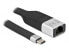 Delock 86936 - Wired - USB Type-C - Ethernet - 1000 Mbit/s - Black - Silver