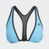 adidas women Souleaf Graphic Bikini Top