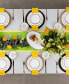Фото #10 товара Сервировочные тарелки Noritake Haku, набор из 4 шт. для 4 персон