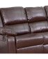 Фото #8 товара Bustle Back Leathersoft Sofa With Two Built-In Recliners