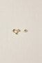 Фото #7 товара Нежные позолоченные серьги из серебра Lev LEO AR01-408-U