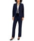Фото #1 товара Костюм классический Le Suit женский пиджак с прямыми брюками на средней посадке и воротником "шаль"
