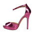 Фото #3 товара Nina Famia Platform Metallic Pumps Womens Pink Dress Sandals FAMIA-673