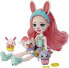 Фото #2 товара Mattel Enchantimals BFF Reveal Lalka Bree Bunny + zwierzątka niespodzianki HLK85 (HLK83)