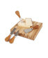 Фото #2 товара Доска для сыра бамбуковая True formaggio - набор инструментов 5 шт.