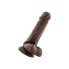 Фото #1 товара Dr. Skin - Posable Dildo with Balls, 16,5 cm