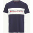 Men’s Short Sleeve T-Shirt Tommy Hilfiger Logo Driver Dark blue