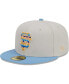 ფოტო #1 პროდუქტის Men's Natural San Francisco Giants Beach Front 59FIFTY Fitted Hat