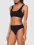 Фото #3 товара Seafolly Women's Black Active Hi Rise Bikini Bottom Swimsuit size 4 177400