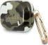 Guess Etui ochronne GUAPUCAMG Camo Collection do AirPods Pro brązowe