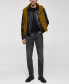 Фото #9 товара Куртка с полиуретановыми карманами MANGO для мужчин