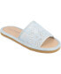 ფოტო #1 პროდუქტის Women's Eniola Lace Flat Slide Sandals