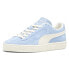 Фото #2 товара Puma Suede Classic X Sc Lace Up Womens Blue Sneakers Casual Shoes 39604501