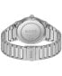 ფოტო #3 პროდუქტის Men's Candor Quartz Basic Calendar Stainless Steel Watch 41mm