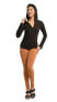 ფოტო #2 პროდუქტის Women's Oak Hooded Cashmere Sweater