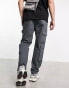 Фото #2 товара ASOS DESIGN skater cargo trousers in charcoal