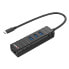 Сетевой адаптер Lindy 43249 USB 3.2 Gen 1 (3.1 Gen 1) Type-C - RJ-45 - USB 3.2 Gen 1 (3.1 Gen 1) Type-A - 5000 Mbit/s - черный - пластик - 0,26 м - фото #4