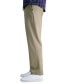 Фото #4 товара Men's Big & Tall Iron Free Premium Khaki Classic-Fit Flat Front Pant
