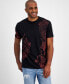 Men's Short Sleeve Crewneck Faded Paisley T-Shirt