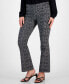 Фото #3 товара Petite Mini Bootcut Tummy-Control Pants, Created for Macy's