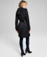 ფოტო #2 პროდუქტის Women's Hooded Belted Trench Coat, Created for Macy's