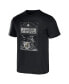 Фото #3 товара Men's NFL x Darius Rucker Collection by Black New Orleans Saints Band T-shirt
