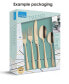 Фото #2 товара Dallas Flatware Set, 20 Piece