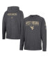 Фото #1 товара Men's Charcoal West Virginia Mountaineers Team OHT Military-Inspired Appreciation Hoodie Long Sleeve T-shirt