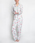 Plus Size Butter Knit Holiday Cardinal Pajama Set, 2 Piece