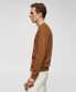 Фото #3 товара Men's Structured Cotton Sweater