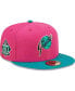 Фото #1 товара Men's Pink, Green San Francisco Giants Cooperstown Collection 60th Anniversary Passion Forest 59FIFTY Fitted Hat