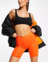 Jordan Essential legging shorts in rush orange