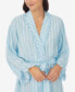 ფოტო #4 პროდუქტის Women's Short Wrap Ruffle Robe