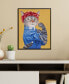 Фото #2 товара Pet Portrait Rosie The Feline Framed Canvas Wall Art