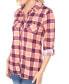 Women's Oakley Stretchy Plaid Top