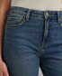 ფოტო #4 პროდუქტის Women's High-Rise Straight Ankle Jeans, Regular & Petite