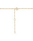 ფოტო #3 პროდუქტის Amethyst Pear Solitaire Pendant Necklace (1 ct. t.w.) in 14k Gold-Plated Sterling Silver, 16" + 2" extender