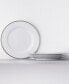 Фото #2 товара Whiteridge Platinum Set Of 4 Dinner Plates, 10-1/2"