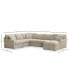 Фото #9 товара Wrenley 138" 5-Pc. Fabric Modular Chaise Sectional Sofa, Created for Macy's