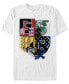 ფოტო #1 პროდუქტის Men's House Crests Short Sleeve Crew T-shirt