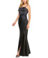 Juniors' Pleated Gown XL - фото #8